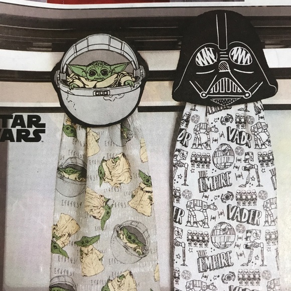 Star Wars Other - Star Wars Novelty 2 Piece Hanging Kitchen Towels